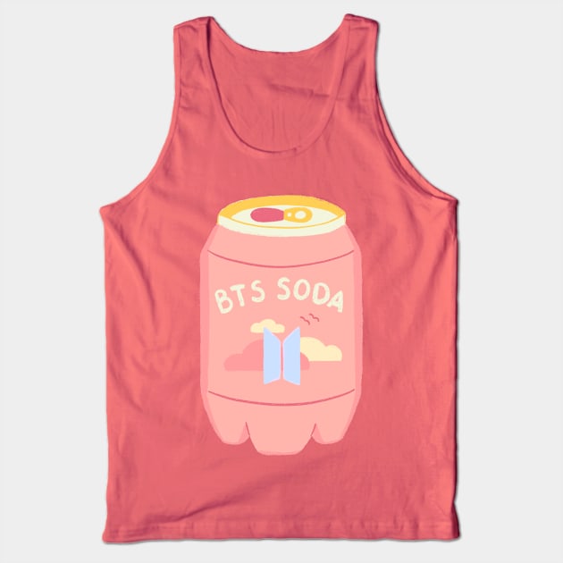 BTS tin can Tank Top by Oricca